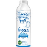 Hipercor  ASTURIANA leche fresca semidesnatada botella 1 l