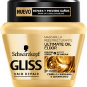 GLISS Hair Repair mascarilla reestructurante Ultimate Oil El 4.60 €