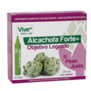 + alcachofa forte objetivo logrado caja 12 viales