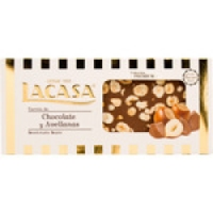 LACASA turrón de chocolate y avellanas Sin Gluten Calidad Su 4.75 €