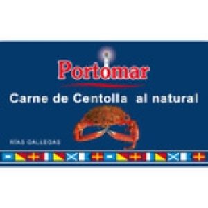 PORTOMAR SERIE NAUTICA carne de centolla al natural lata 70  8.90 €