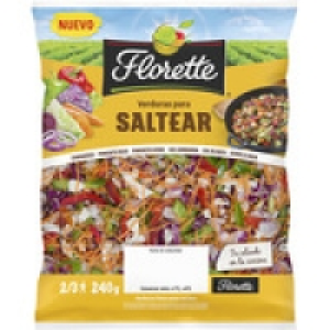 FLORETTE verduras para saltear bolsa 240 g 1.50 €