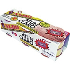 ALBO atún claro en aceite de oliva pack 6 latas 48 g neto es 8.20 €