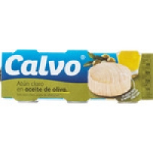 CALVO atún claro en aceite de oliva pack 3 latas 52 g neto e 3.36 €