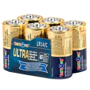 Ultra - Pack 6 Pilas C Ultra Alcalinas 8.99 €
