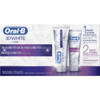 Hipercor  ORAL B pack 3D White Luxe con pasta de dientes Perfección + 