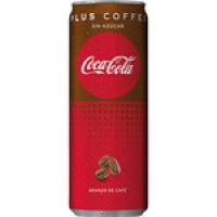 Hipercor  COCA-COLA Plus Coffee refresco de cola sin azúcar con extrac