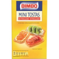 Hipercor  BIMBO mini tostas extrafinas estuche 100 g