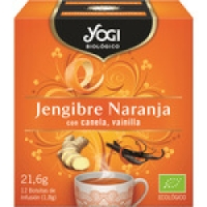 YOGI infusión de jengibre naranja con canela y vainilla ecol 2.95 €