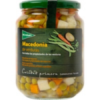 Hipercor  EL CORTE INGLES macedonia de verduras frasco 450 g neto escu