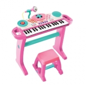 Bruin - Teclado Electr&oacute;nico con Asiento Rosa 28.99&nbsp;&euro;