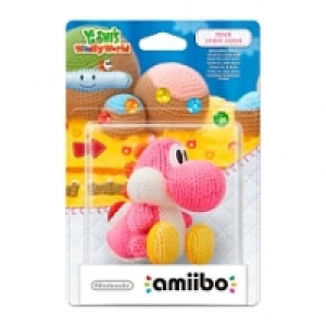 Nintendo - Figura Amiibo Yoshi Llana Rosa