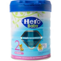 Hipercor  HERO BABY Nutrasense 2 leche de continuación sin gluten desd