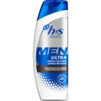 Hipercor  H&S for Men ultra champú anticaspa limpieza profunda con ext