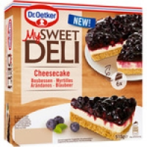DR.OETKER My Sweet Deli cheesecake tarta de queso y arándano 5.19 €