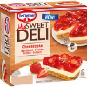 DR.OETKER My Sweet Deli cheesecake tarta de queso y fresas 6 5.19 €