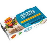 Hipercor  CASA MATACHIN pechuga de pollo al natural pack 2 latas 58 g 