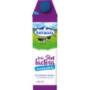 ASTURIANA leche semidesnatada sin lactosa 100% ingredientes  0.89 €