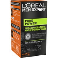 Hipercor  LOREAL MEN EXPERT Pure Power crema cuidado hidratante anti-