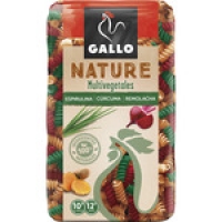 Hipercor  GALLO Nature hélices multivegetales paquete 400 g