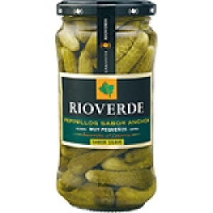 RIOVERDE pepinillos sabor anchoa frasco 180 g neto escurrido 1.56 €