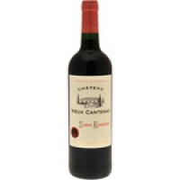 Hipercor  CHATEAU VIEUX CANTENAC vino tinto Burdeos Francia botella 75