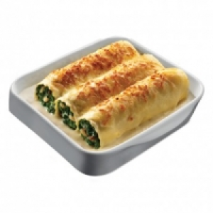 Canelones de espinacas con bechamel 1.99 €