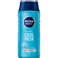 Hipercor  NIVEA MEN champú Cool Fresh mentol para cabello normal frasc