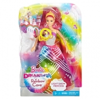 Toysrus  Barbie - Princesa Luces de Arco Iris