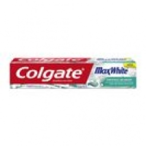 pasta dentrifica max white con micro cristales blancos tubo