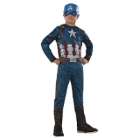 Toysrus  Capitán América - Disfraz Infantil Clásico 8-10 años