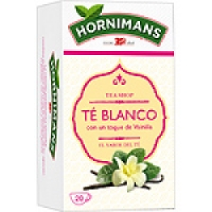 HORNIMANS té blanco con un toque de vainilla estuche 20 bols 2.05 €