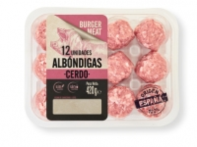 Albóndigas de cerdo 1.49 €