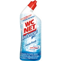 Hipercor  WC NET desinfectante WC Intense gel Ocean Fresh botella 750 