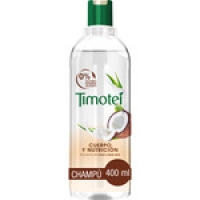 Hipercor  TIMOTEI champú cuerpo y nutrición con leche de coco y aloe v