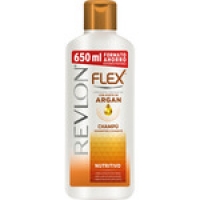 Hipercor  FLEX champú nutritivo con aceite de Argán para cabellos seco