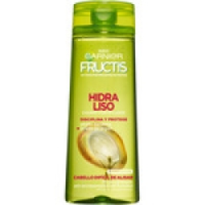 FRUCTIS champú fortificante Hidra Liso con phyto-keratina y