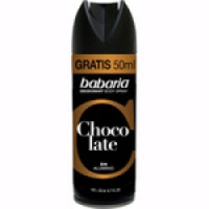 BABARIA desodorante For Men Chocolate spray 150 ml + 50 ml g 1.61 €