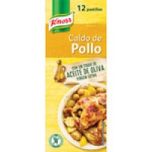KNORR caldo de pollo con un toque de aceite de oliva virgen  1.25 €