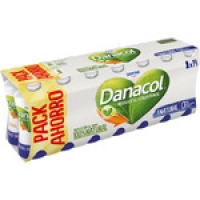 Hipercor  DANONE DANACOL yogur líquido desnatado 0% m.g. natural sin g