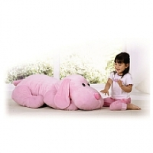 Toysrus  Animal Alley - Peluche Perro Sammy Rosa 110cm