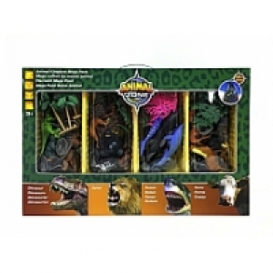 Animal Zone - Playset 4 en 1 Mundo Animal