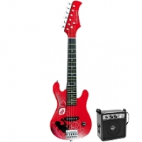 Toysrus  Play On - Guitarra Eléctrica con Amplificador Rojo