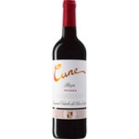 Hipercor  CUNE vino tinto crianza D.O. Rioja botella 75 cl