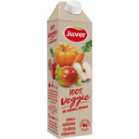 Hipercor  JUVER 100% Veggies bebida de zumo de mango y manzana sin azú