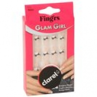 Clarel  RS kit de uñas glam girl ribbon envase 24 uds