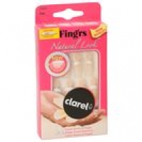 Clarel  RS kit de uñas manicura francesa Ivory envase 24 uds