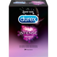 Hipercor  DUREX Intense Orgasmic preservativos con puntos y estrías y 