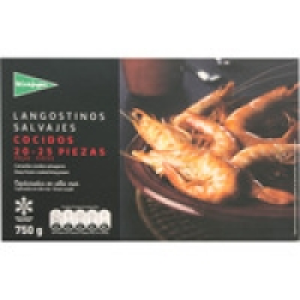 EL CORTE INGLES langostino salvaje cocido 20-25 piezas estuc 8.49 €