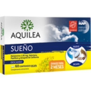 AQUILEA Sueño con Melatonina 1,95 mg, Valeriana, pasiflora y 17.70 €